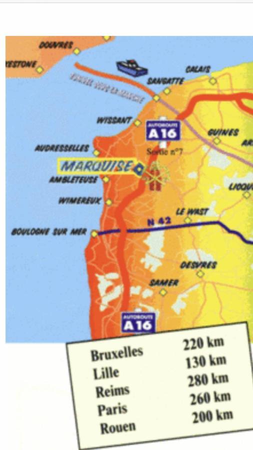 Apartmán Au Coeur Du Senechal Marquise Exteriér fotografie