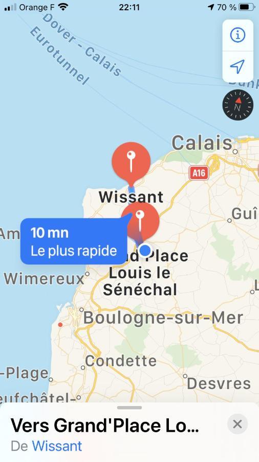 Apartmán Au Coeur Du Senechal Marquise Exteriér fotografie